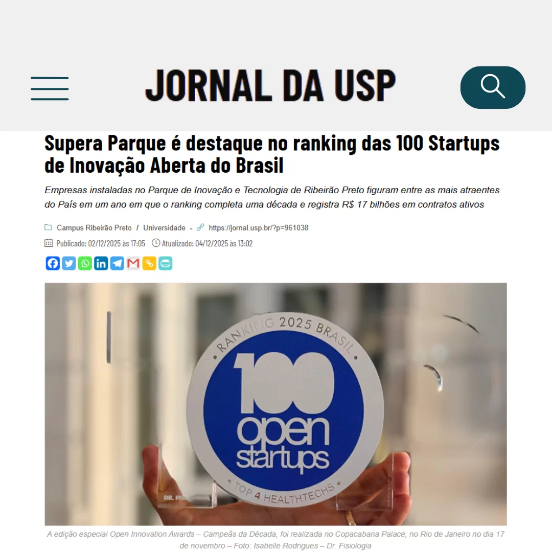 Empresas instaladas no Parque de Inovação e Tecnologia de Ribeirão Preto figuram entre as mais atraentes do País em um ano em que o ranking completa uma década e registra R$ 17 bilhões em contratos ativos